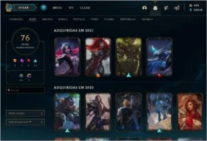 CONTA RIOT GAMES - League of Legends LOL