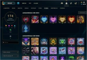 CONTA RIOT GAMES - League of Legends LOL