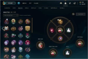 CONTA RIOT GAMES - League of Legends LOL