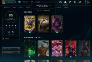 Conta Diamond 4 - League of Legends LOL