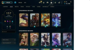 Conta Lol Dima4 157 Skins - League of Legends