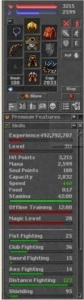 Tibia Conta EK,RP,ED,MS (TODAS AS PROFISSOES NA MESMA)
