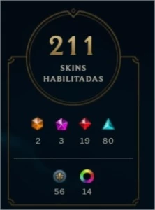 Conta de League of Legends TOP LOL
