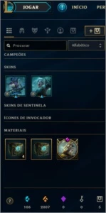 CONTA GOLD V - 29 CAMPEÕES - 4 SKINS - MMR ALTO - League of Legends LOL