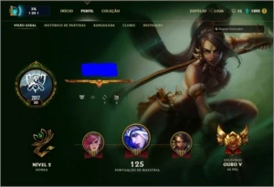 Conta de lolzin - League of Legends