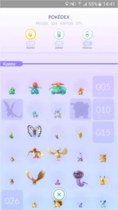 Conta de Pokémon GO