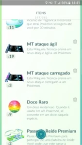 Conta de Pokémon GO
