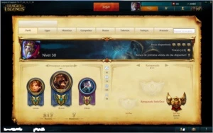 CONTA GOLD IV FLEX, 104 CAMPEÕES, 25 SKINS, 15 BAÚS HEXTEC.. - League of Legends LOL