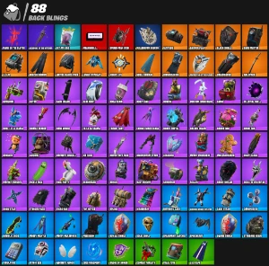 Conta Fortnite OG Cavaleiro Negro, Take the L, etc