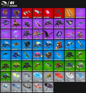 Conta Fortnite OG Cavaleiro Negro, Take the L, etc