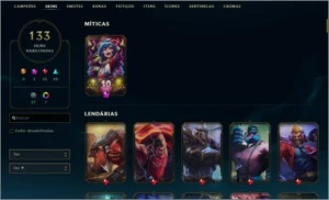 Conta League Of Legends LOL