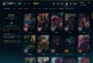 Unranked com 85 Champs e 60 Skins ( MAIN MID ) - League of Legends LOL