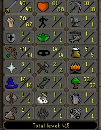 Vendendo pure 99 ranged  tenho 70+ vendas - Runescape RS