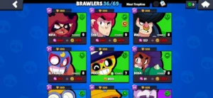 #10Bs | 15K Troféus | ✅36 Brawlers | Crow ✅ - Brawl Stars