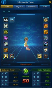 Ladmo Omega Conta End Game Com Omega X , X7 , Db E Mais - Digimon Masters Online