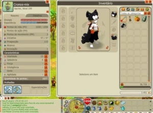 Conta sacri 199 com zob lv 187 sem escrou - Dofus