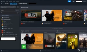 Conta Steam com Rust - Rainbow Six !