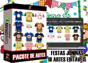 Pacote de artes Festa Juninas - Digital Services