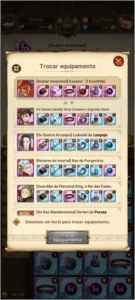 Conta the seven deadly sins grand cross Kyo - Outros
