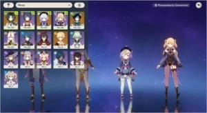 Conta genshin impact Xiao + Lança de jade + qiqi + Venti