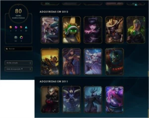 CONTA RARA DESDE A SEASON 1. DIAMANTE 4 ELO ATUAL. - League of Legends LOL