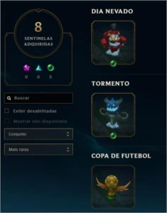 Conta Ouro V com 9 skins - League of Legends LOL