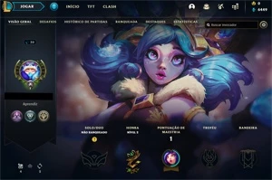 VENDO CONTA LOL UNRANKED NIVEL 30 COM 2 SKINS! - League of Legends