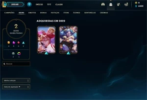 VENDO CONTA LOL UNRANKED NIVEL 30 COM 2 SKINS! - League of Legends
