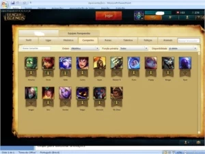 Conta lvl 24 indo para 25 a mais barata do site - League of Legends LOL