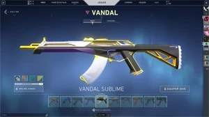 CONTA VALORANT A VENDA, MUITAS SKINS