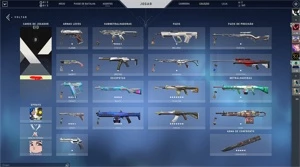 CONTA VALORANT A VENDA, MUITAS SKINS