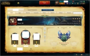 CONTA DIAMOND IV - 72 CHAMPIONS - 23 SKINS - BORDA MASTER - League of Legends LOL