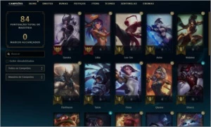 Conta League of Legends Diamond 4 LOL