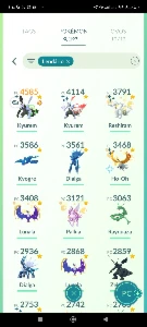 Lvl 43 Xp Pro 45 2016 650 Brilhantes Valor Negociável - Pokemon GO