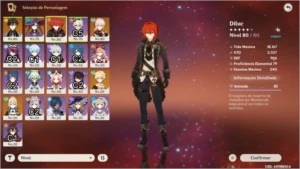 [AR50] ZHONGLI, DILUC, MONA, KAZUHA, JEAN - Genshin Impact