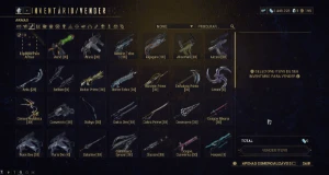 Conta Warframe MR19 35 Frames, mais de 100 armas, 1000 horas - Albion Online