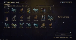 Conta Warframe MR19 35 Frames, mais de 100 armas, 1000 horas - Albion Online