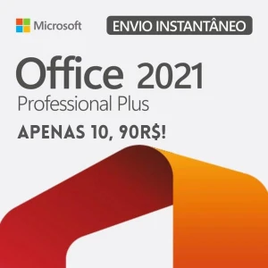 Microsoft Office 2021 Pro Plus Vitalícia - Softwares e Licenças