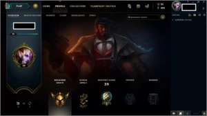 CONTA • OURO 4 - League of Legends LOL