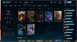 CONTA LOL OURO 3 MMR ALTO. - League of Legends