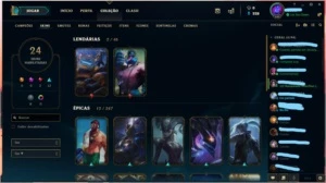 CONTA LOL OURO 3 MMR ALTO. - League of Legends