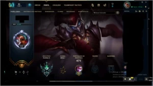 Conta Platina IV - League of Legends LOL