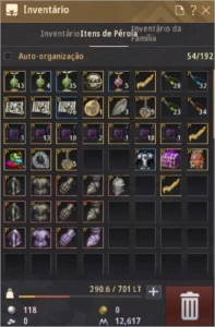 Conta BDO SA Ninja lv 61 GS 557 - Black Desert