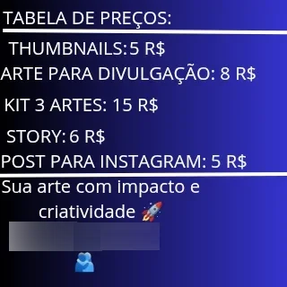 Crio designers personalizados - Arte Digital Artes Canva