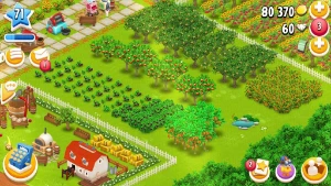 Hay day hayday conta level 71 toda decorada
