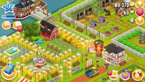 Hay day hayday conta level 71 toda decorada