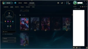 Conta LOL prata muito barata - League of Legends