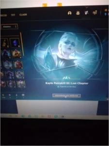 Conta Plat 4 com 3 ícones de diamante e sem maestria 6 ou 7 - League of Legends LOL