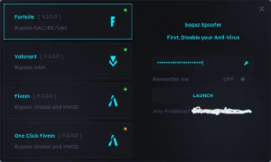Spoofer Para Fortnite/Fivem/Valorant - Outros