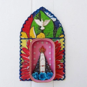 Capelinha de Lata N. S. Aparecida - Artesanato e Personalizados